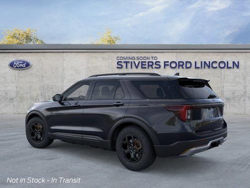 Agate Black Metallic 2026 Ford Explorer Tremor