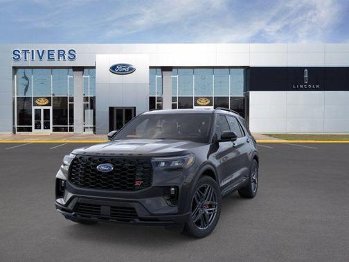 Agate Black Metallic 2026 Ford Explorer ST