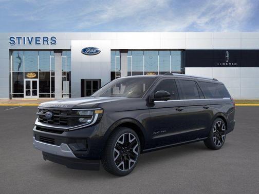 Agate Black Metallic 2026 Ford Expedition Max Platinum