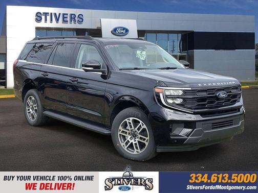 Agate Black Metallic 2026 Ford Expedition Max Active