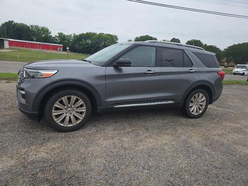 Carbonized Gray Metallic 2022 Ford Explorer Limited