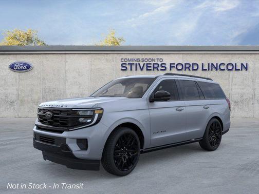 Glacier Gray Metallic 2026 Ford Expedition Platinum