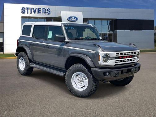 Carbonized Gray Metallic 2026 Ford Bronco Heritage Edition