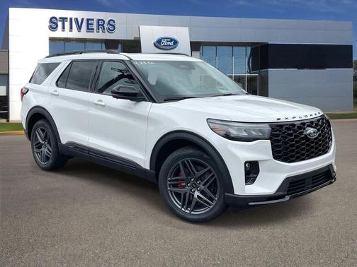 Star White 2026 Ford Explorer ST
