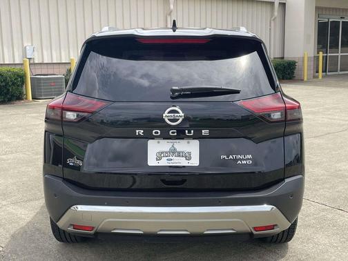 Super Black 2021 Nissan Rogue Platinum