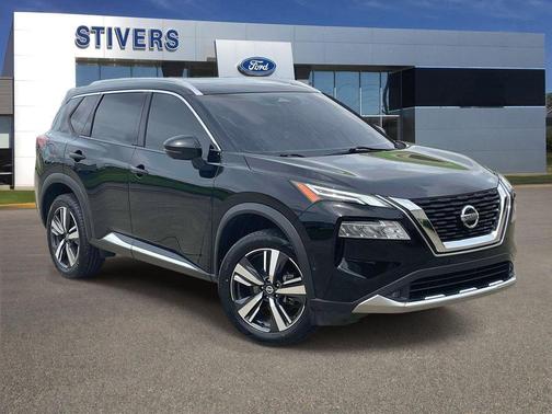Super Black 2021 Nissan Rogue Platinum
