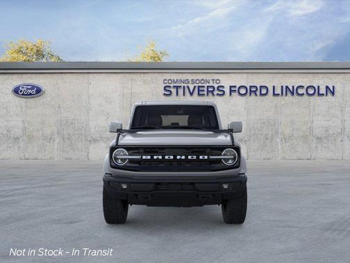 Avalanche Gray 2026 Ford Bronco Outer Banks