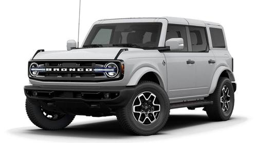 Avalanche Gray 2026 Ford Bronco Outer Banks