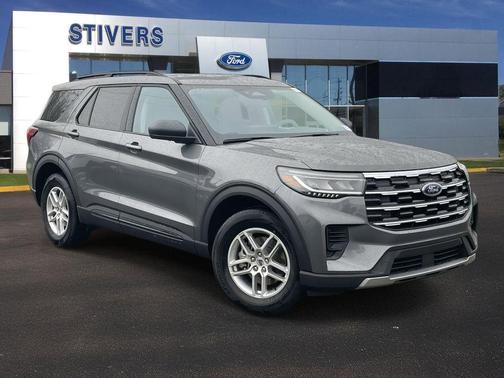 Carbonized Gray Metallic 2026 Ford Explorer Active