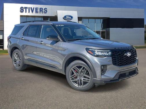 Carbonized Gray Metallic 2027 Ford Explorer ST-Line