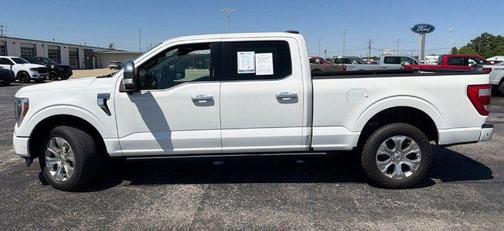 Star White 2023 Ford F-150 Platinum