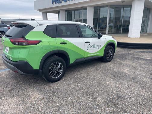 Glacier White 2023 Nissan Rogue S