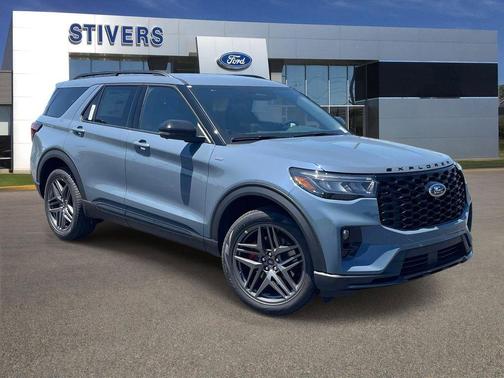 Vapor Blue 2026 Ford Explorer ST-Line