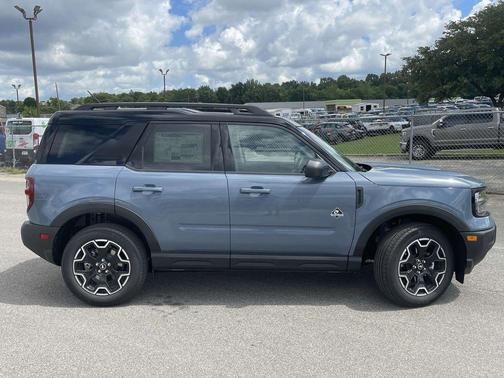 Azure Gray Metallic 2025 Ford Bronco Sport Outer Banks