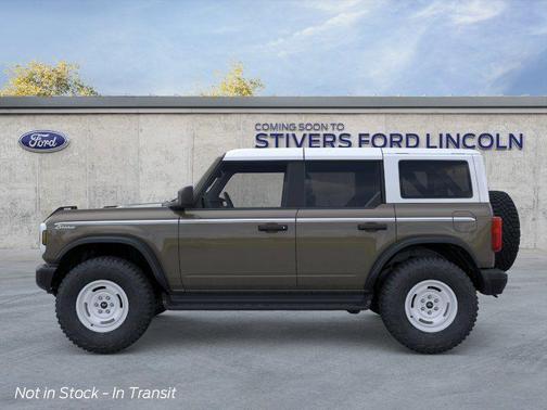 Gray 2026 Ford Bronco Heritage Edition