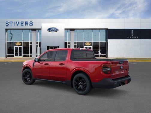 Ruby Red Metallic Tinted Clearcoat 2026 Ford Maverick Lariat