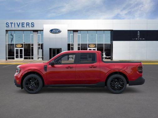Ruby Red Metallic Tinted Clearcoat 2026 Ford Maverick Lariat