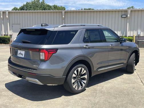 Carbonized Gray Metallic 2026 Ford Explorer Platinum