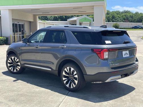Carbonized Gray Metallic 2026 Ford Explorer Platinum