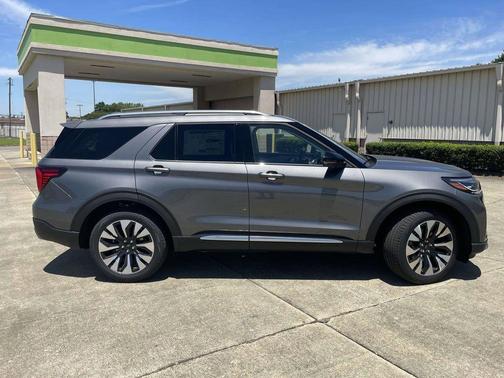 Carbonized Gray Metallic 2026 Ford Explorer Platinum