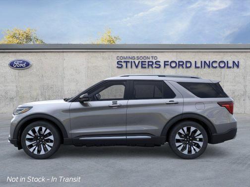 Carbonized Gray Metallic 2026 Ford Explorer Platinum