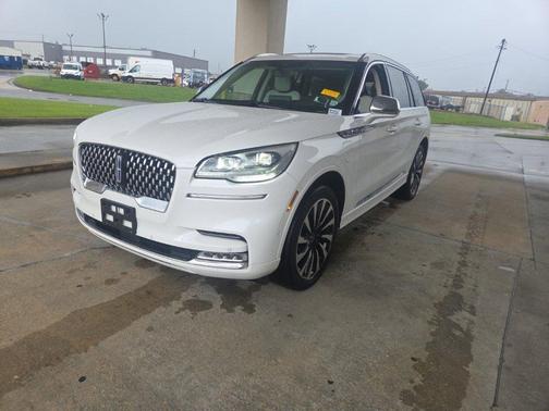White Metallic 2020 Lincoln Aviator Black Label Grand Touring