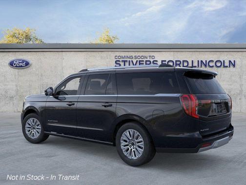 Agate Black Metallic 2026 Ford Expedition Max Platinum