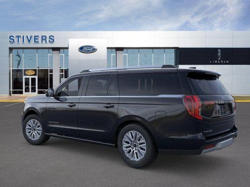 Black Metallic 2026 Ford Expedition Max Platinum