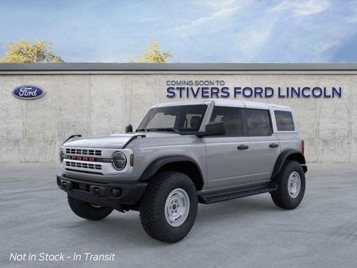 Avalanche Gray 2026 Ford Bronco Heritage Edition