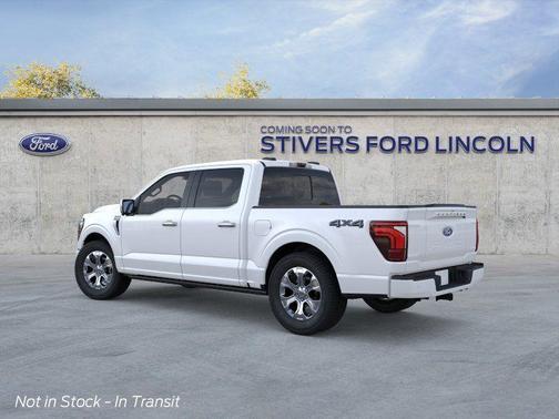 Star White 2026 Ford F-150 Platinum
