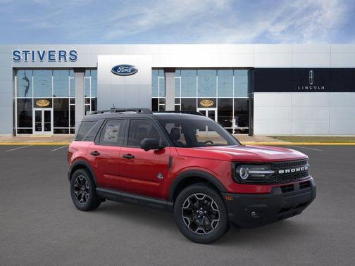 Ruby Red Metallic Tinted Clearcoat 2026 Ford Bronco Sport Outer Banks