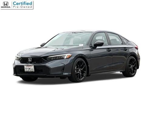 Meteorite Gray Metallic 2025 Honda Civic