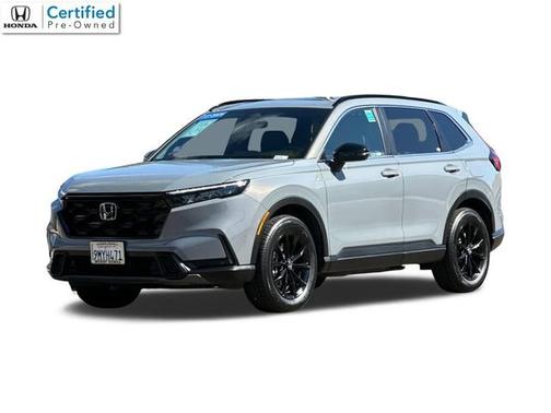 Urban Gray Pearl 2025 Honda CR-V Hybrid