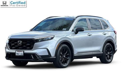 Solar Silver Metallic 2025 Honda CR-V Hybrid