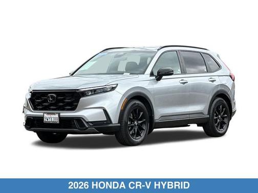 Solar Silver Metallic 2026 Honda CR-V Hybrid