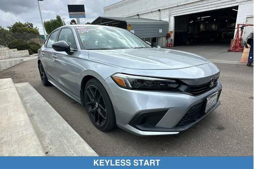 Lunar Silver Metallic 2024 Honda Civic