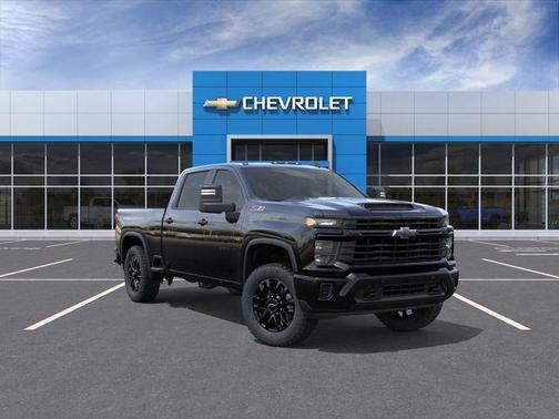 Black 2026 Chevrolet Silverado 2500 Custom Truck