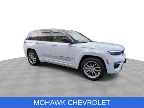 Bright White Clearcoat 2025 Jeep Grand Cherokee Summit