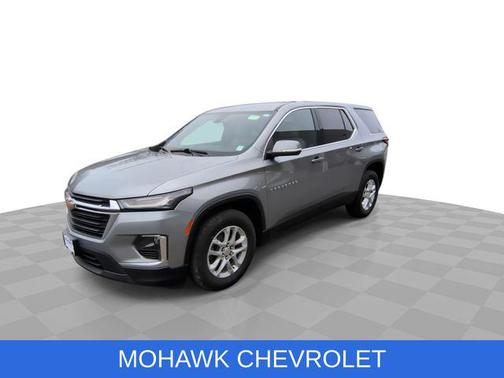 Sterling Gray Metallic 2024 Chevrolet Traverse LS