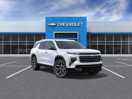 Polar White Tricoat 2026 Chevrolet Traverse High Country