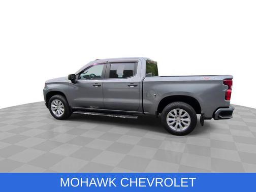 Satin Steel Metallic 2021 Chevrolet Silverado 1500 Custom