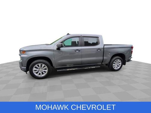 Satin Steel Metallic 2021 Chevrolet Silverado 1500 Custom