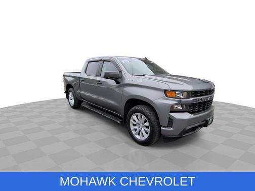 Satin Steel Metallic 2021 Chevrolet Silverado 1500 Custom