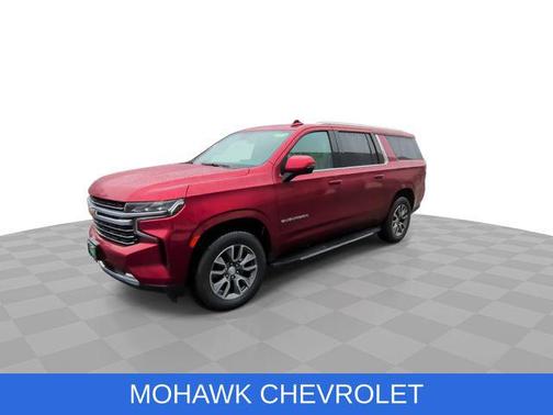Cherry Red Tintcoat 2022 Chevrolet Suburban LT
