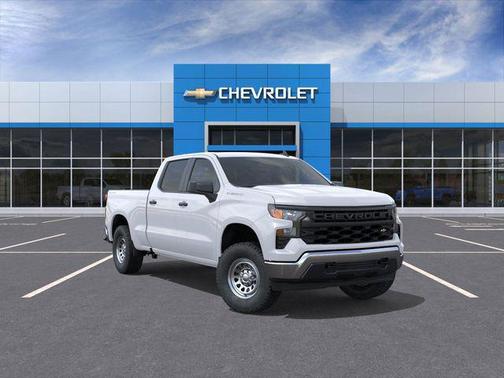 Summit White 2026 Chevrolet Silverado 1500 WT Truck
