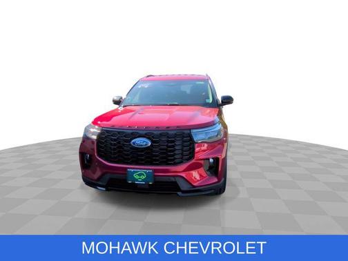Red Metallic 2025 Ford Explorer ST-Line
