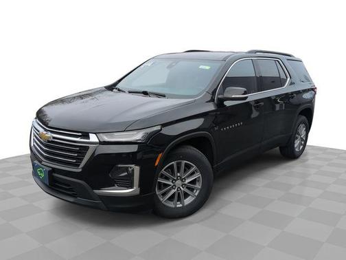 Mosaic Black Metallic 2023 Chevrolet Traverse LT Cloth