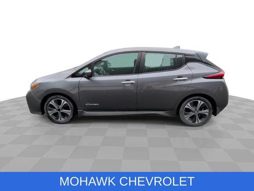 Gun Metallic 2018 Nissan Leaf SV