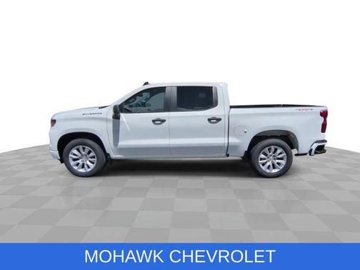 Summit White 2024 Chevrolet Silverado 1500 Custom