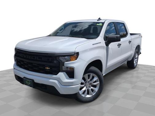 Summit White 2024 Chevrolet Silverado 1500 Custom
